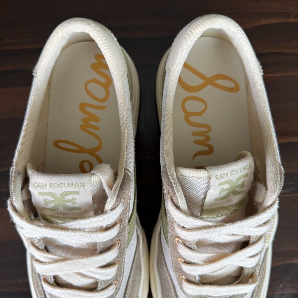 Sam Edelman Layla Sneakers Simone Lace Up Women Shoe Size 7.5 - Picture 10 of 11